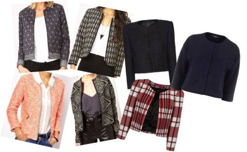 cropped jackets