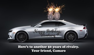 Chevrolet Salutes the Mustangs 50th Anniversary