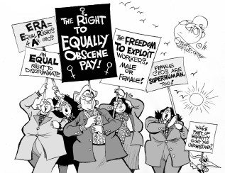 female-women-ceo-pay-corporate-inequality-cartoon
