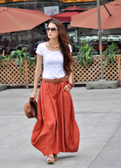 long-skirt-red