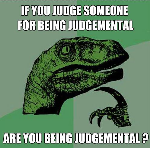 judgemental