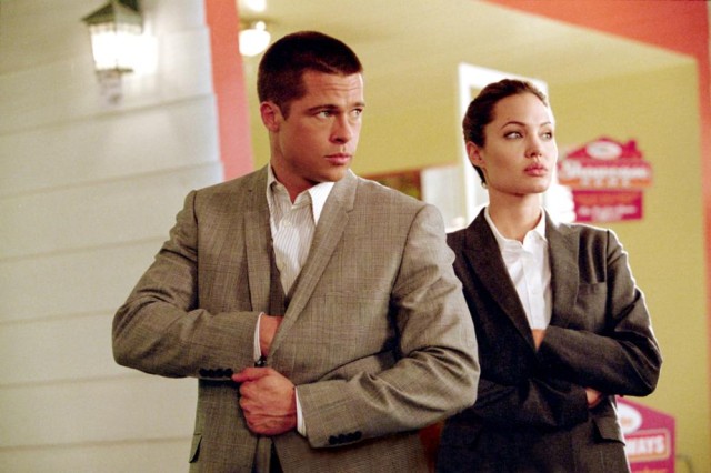 MR. AND MRS. SMITH, Brad Pitt, Angelina Jolie, 2005, TM & Copyright (c) 20th Century Fox Film Corp. All rights reserved.