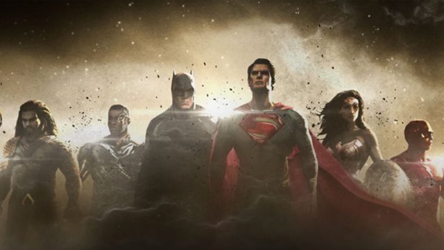 Concept art for the upcoming Justice League film