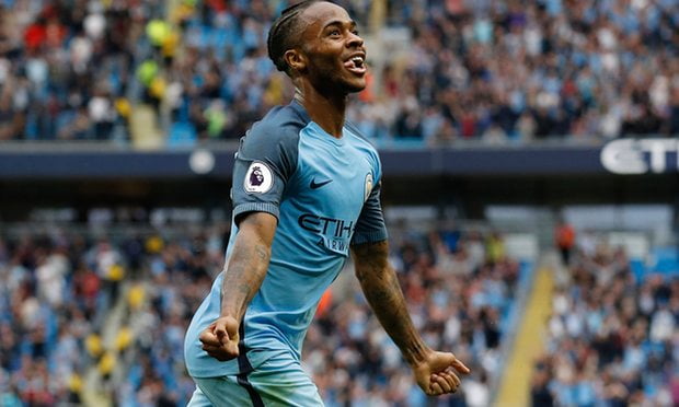 Raheem Sterling was the star man for Manchester City.