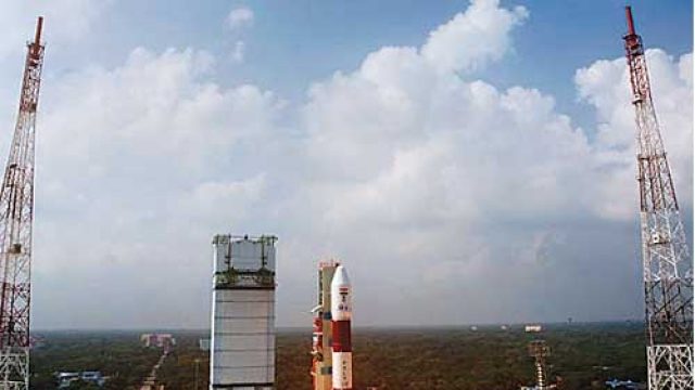 The PSLV-XL used by ISRO