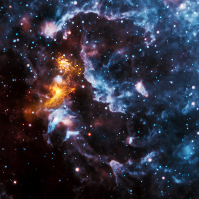 With the passing of Chandra's 15th anniversary, the Chandra Data Archive, which houses all of the mission's data, continues to grow each successive year. These images - that include a wide range of astronomical objects -- combine X-rays from Chandra's archive with data from other telescopes. This technique of creating "multi wavelength" images allows scientists and the public to see how X-rays fit with data of other types of light, such as optical, radio, and infrared.