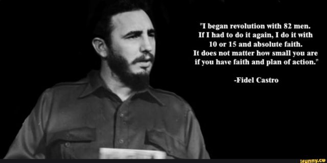 Fidel castro on revolution and faith