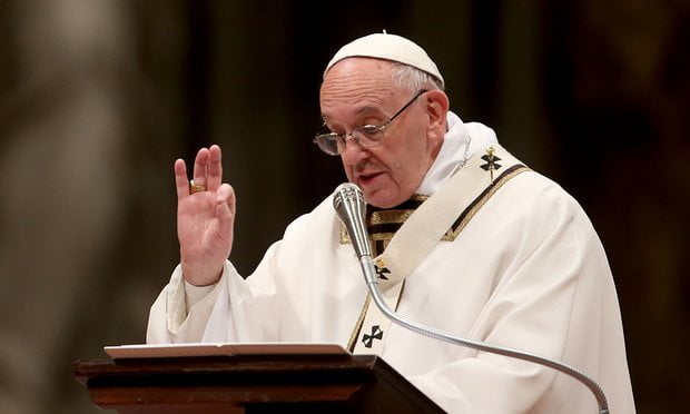 Pope Francis Pre Christmas Address