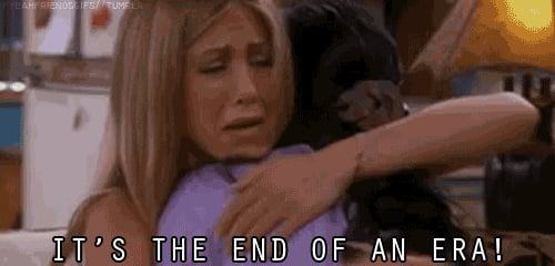 Everyone's reaction on watching the last episode of FRIENDS!
