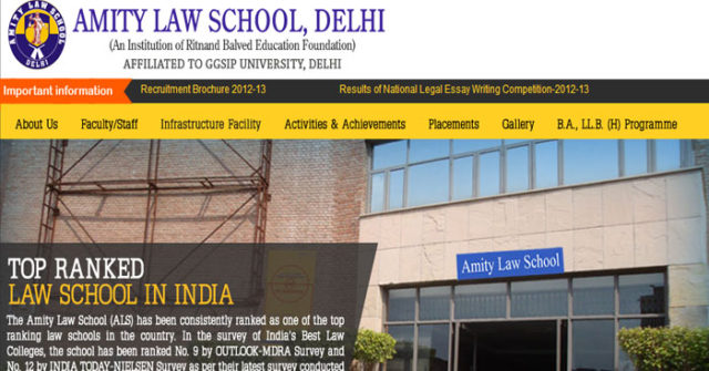 Amity Law School, Delhi 