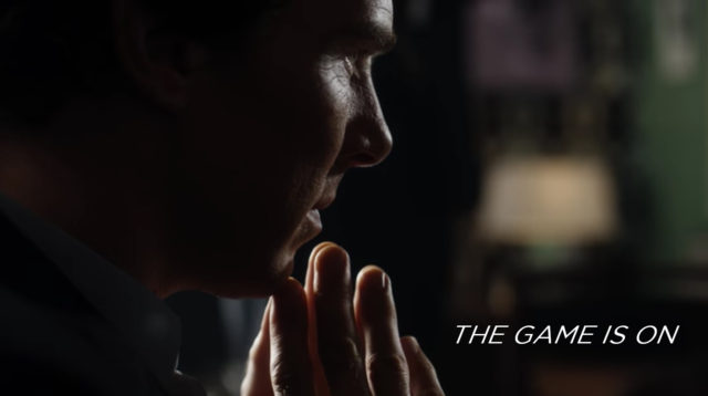 the game is on sherlock