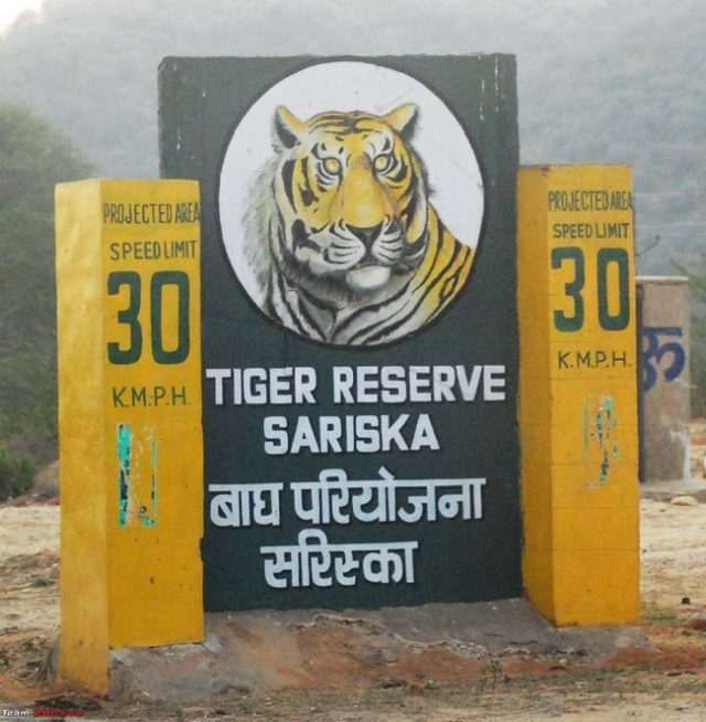 Sariska Tiger Reserve Enterance