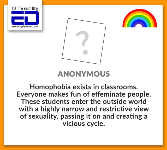 homophobia in classroom