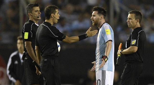 International break Messi banned