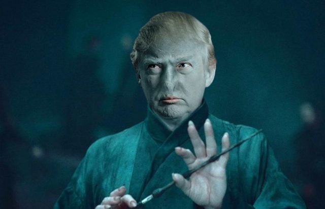 Trump Super Villains Voldemort