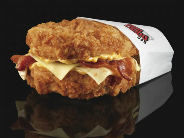 KFC's All Chicken Burger