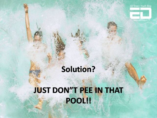 Do not pee in a pool