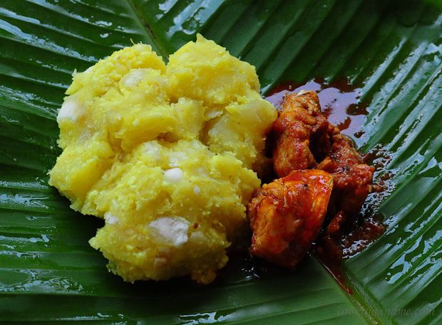 Kappa and meen curry - comfort food from Kerala