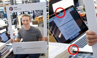 Mark Zuckerberg thinks tape on the webcam is a safe bet 