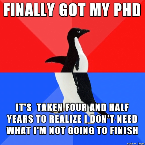 PhD a waste of time