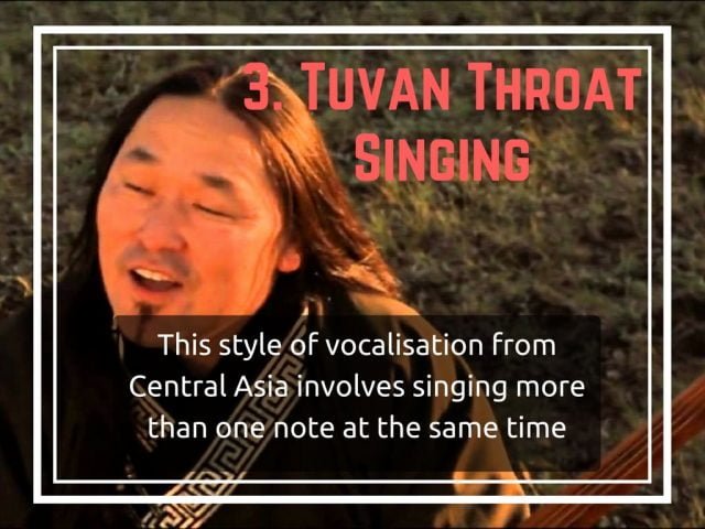 This style of vocalisation from Central Asia involves singing more than one note at the same time
