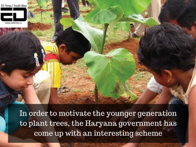 Rs. 50 To School Students For Planting Trees