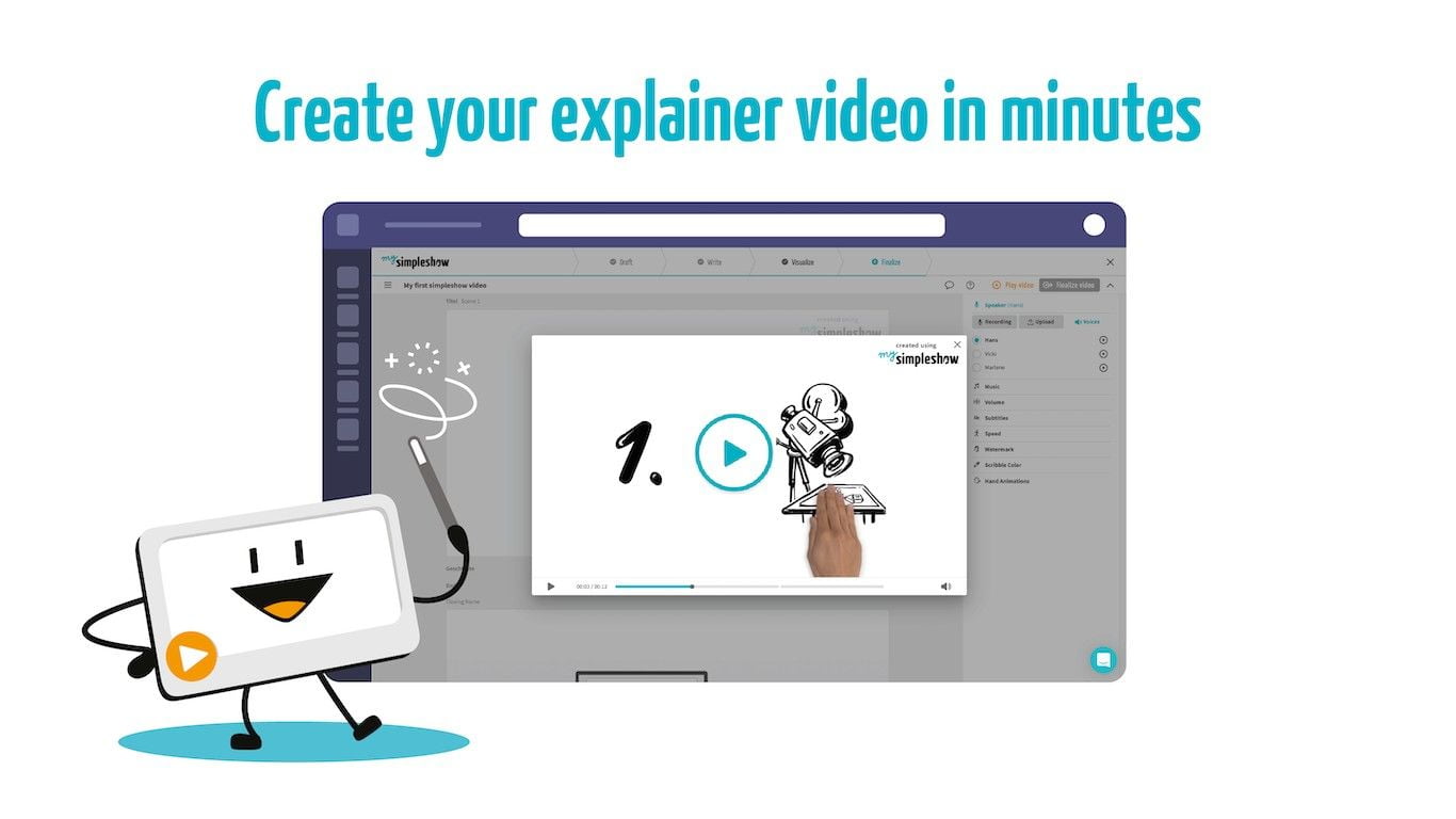 Simpleshow Video Maker Enables The Creation Of Animated Explainer