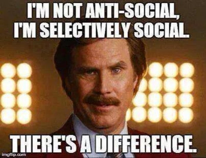 anti-social