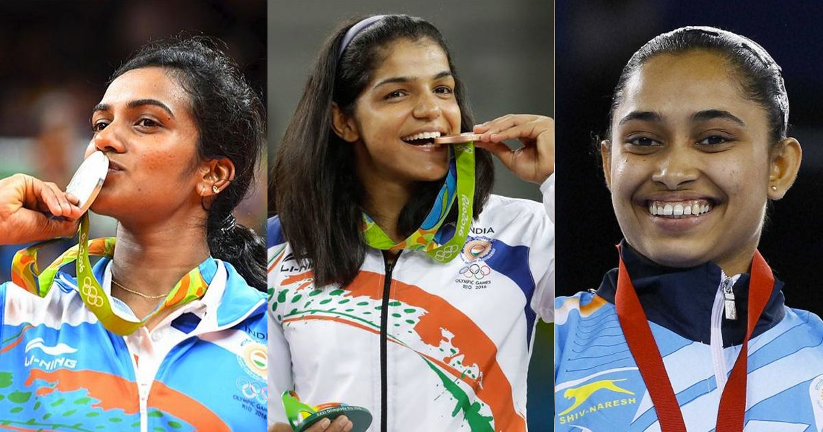 PV Sindhu-Sakshi Malik-Dipa Karmakar