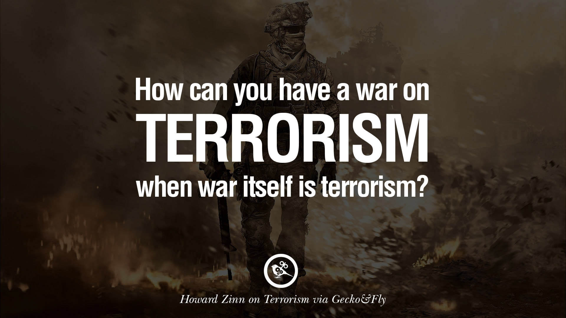 war is terrorism