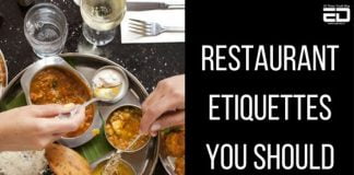 Restaurant Etiquettes