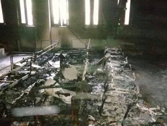 Auditorium Burnt Down In Allahabad University After Protests Turn Violent