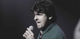 sonu nigam singing