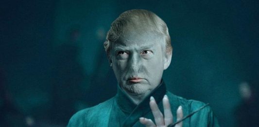 Trump Super Villain Voldemort