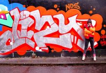 Graffiti artist, India