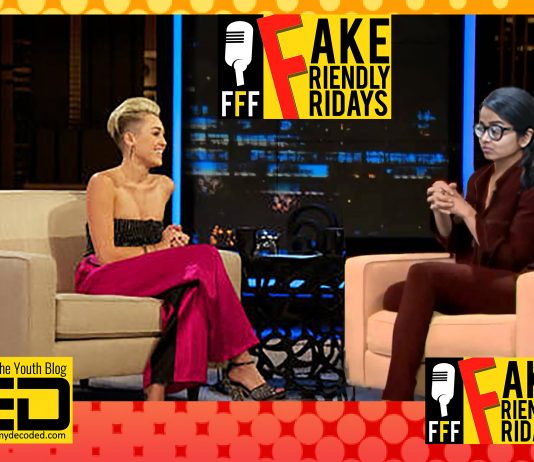 fake friendly fridays miley cyrus