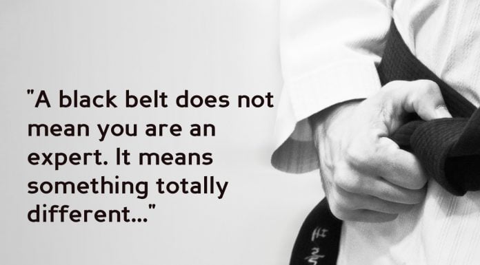 What Do Different Colour Belts Really Mean In Martial Arts? Black belt