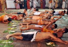 rolling over in leftover food