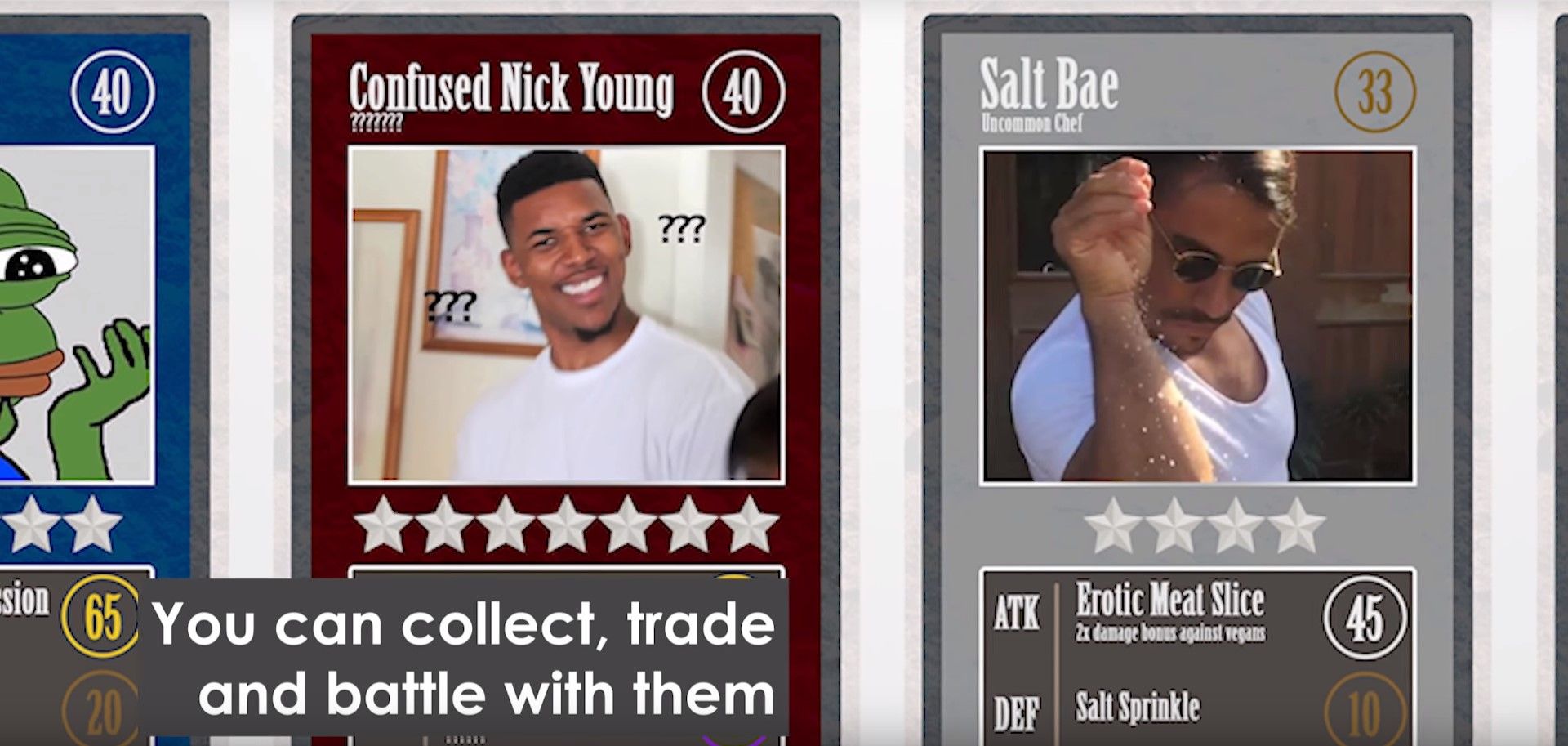 Well, Meme Trading Cards Are Now Apparently A Thing