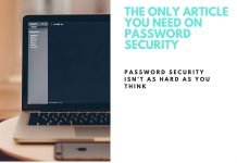 The Dummies Guide To Password Security