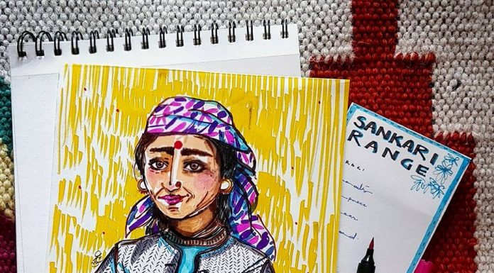 The Bhuli Duo From Uttarakhand Uses Traditional Art To Highlight Pahari Issues And Others bhuli
