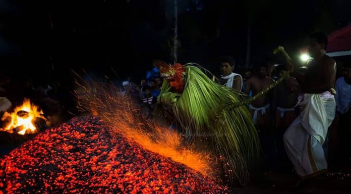 Dance Performed By Dangling From Hooks That Pierce The Skin And Other Incredible Art Forms/Rituals In Kerala kerala