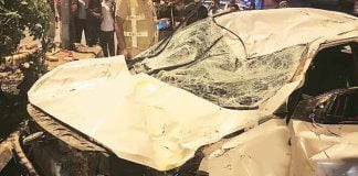 amity car crash