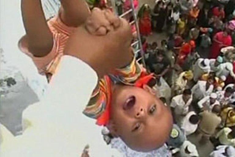 Read About This Indian Custom Of Throwing Babies Off Buildings For ...