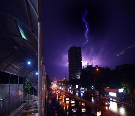 thunderstorm alert in Delhi