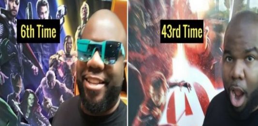 Guy Watched Avengers Infinity War 48 Times