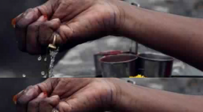 Watch: This Is Why Old People Sprinkle Water Three Times Around Their Food Before Eating Old People Sprinkle Water Three Times Around Their Food