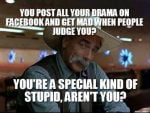 Posting-drama-on-facebook