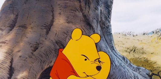 Winnie-the-pooh on Sunday morning