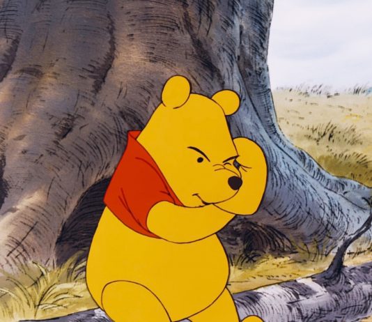 Winnie-the-pooh on Sunday morning